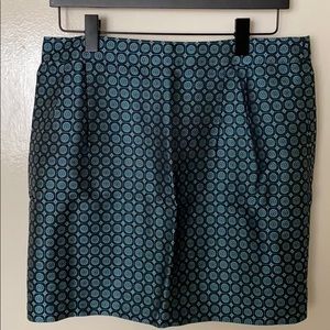 J.Crew Silk Jacquard Mini Skirt